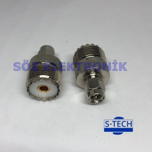 UHF D /SMA E ÇEVİRİCİ KONNEKTÖR